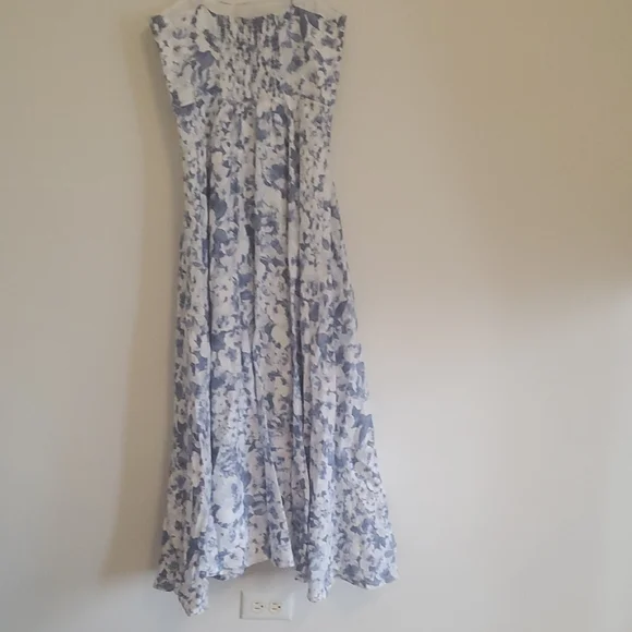 NWOT REFORMATION MONETTE LINEN MIDI DRESS , SZ:4 - Picture 6 of 12